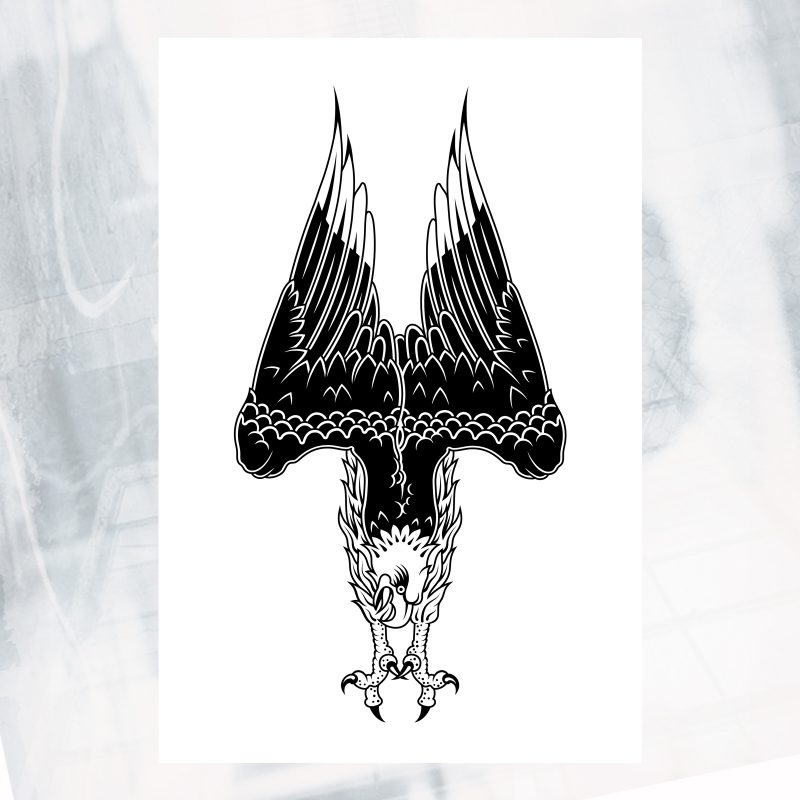 JL02-EX-D- Diving Eagle